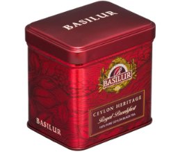 BASILUR Ceylon Heritage Royal Breakfast Tea plech 50g