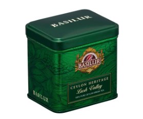 BASILUR Ceylon Heritage Lush Valley plech 50g
