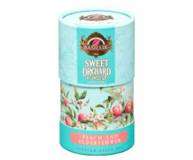 BASILUR Sweet Orchard Peach & Elderflower papír 75g