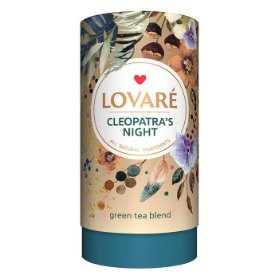 LOVARÉ Cleopatra’s Night 80g (sypaný, zelený čaj)