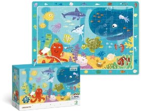 Dodo Puzzle s hledáním obrázků - Oceán 80 dílků