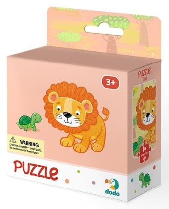 Dodo Puzzle Lev 16 dílků