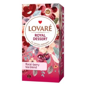 LOVARÉ Royal Dessert 36g (24 sáčků, bylinný čaj)