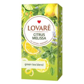 LOVARÉ Citrus Melissa 36g (24 sáčků, zelený čaj)