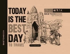 Sketchbook KRAFT TRAVEL 19,7?14,5 cm