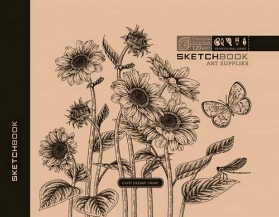 Sketchbook KRAFT MEADOW 19,7?14,5 cm