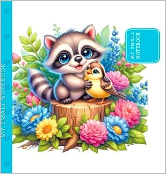 Zápisník CUTE GARDEN 10x10, 48-čistý