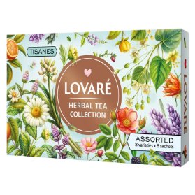 LOVARÉ Herbal Tea Collection 96g (64 sáčků, kolekce čajů)