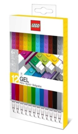 LEGO Gelová pera 12 ks