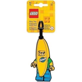 LEGO Iconic Jmenovka na zavazadlo - Banán