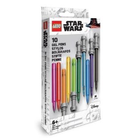LEGO Star Wars Set Gelových per , světelný meč - 10 ks