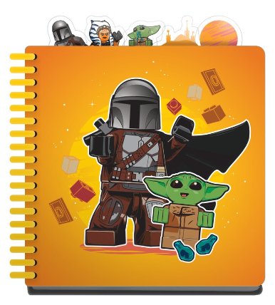 LEGO Star Wars Zápisník se záložkami - Mandalorian