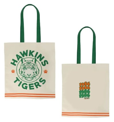 Stranger Things Látková taška - Hawkins Tigers