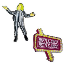 Beetlejuice Odznáčky 2 ks
