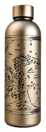 Pán prstenů Nerezová láhev - Mapa Rohanu 500 ml