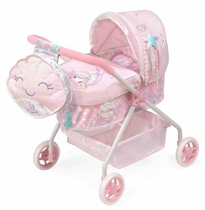 Můj první kočárek pro panenky s batůžkem a doplňky DeCuevas - 56 cm / Ocean Fantasy 2021