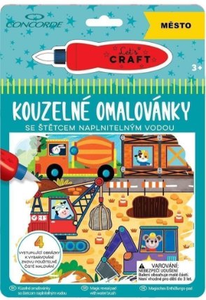 Kouzelné omalovánky CONCORDE, Město