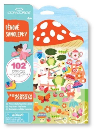 Pěnové samolepky CONCORDE Pohádková zahrada
