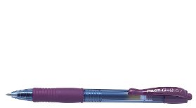 PILOT G-2 07, Roller, hnědá