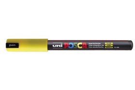 POSCA akrylový popisovač - žlutý 0,7 mm