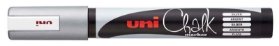 PWE-5M křídový popisovač UNI Chalk Marker stříbrný