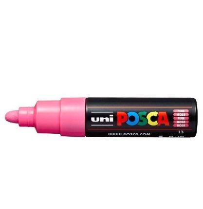 Popisovač, 4,5-5,5 mm, růžový (13)