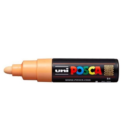 Posca Univerzální akrylátový popisovač 4,5 - 5,5 mm Světle oranžová PC-7M