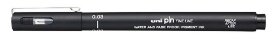 UNI voděodolný liner - černý 0,03 mm