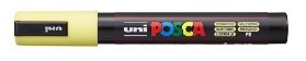 POSCA akrylový popisovač - světle žlutý 2,5 mm