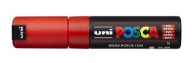 POSCA akrylový popisovač - červený 8 mm