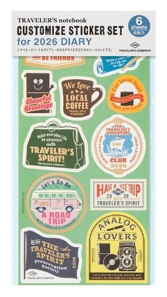 Sada samolepek pro diář 2026