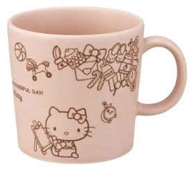 Hrnek – růžová sakura – Hello Kitty