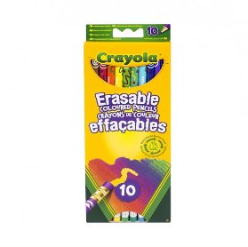 Smazatelné pastelky 10 ks