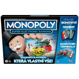 Monopoly Super elektronické bankovnictví CZ - rodinná hra