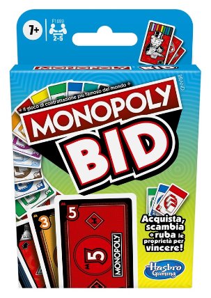 Monopoly Bid - karetní hra