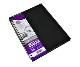 Daler - Rowney SIMPLY v knižní vazbě se spirálou A4, mikro perforovaný 100 g / m