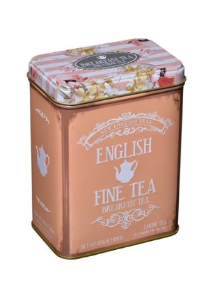 Čaj plechovka TT29, 125g sypaný čaj, VINTAGE FLORAL, NET