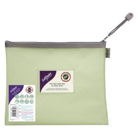 Kapsa na zip Zippa-Bag EVA mesh, A5, pastelová zelená