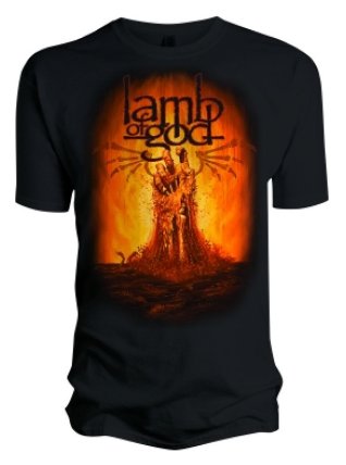LAMB OF GOD - BURNING HAND