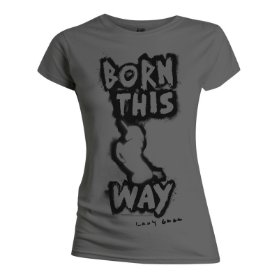 LADY GAGA - BORN THIS WAY STUDDED GRAFFITI