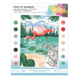 Malování podle čísel DOA 550715 Tropical Flamingo