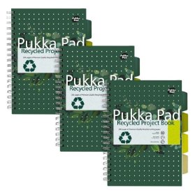 PUKKA Recycled Project Book B5/200l 80g /3/