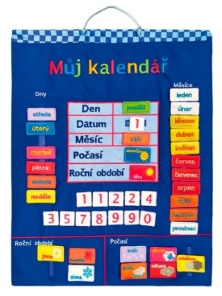Můj kalendář - roční období a počasí