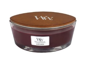 WoodWick Black Cherry svíčka loď 453,6g