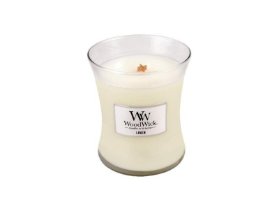WoodWick Linen svíčka váza 275g