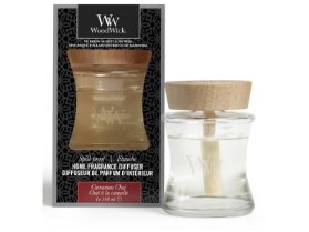 WoodWick Cinnamon Chai aroma difuzér 148ml s víčkem proti vylití 