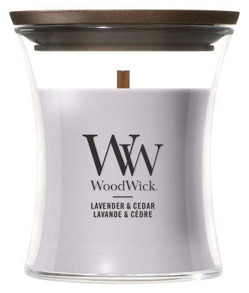 Woodwick svíčka Lavender & Cedar 85g 36470