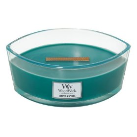 WoodWick Juniper & Spruce svíčka loď 453,6g