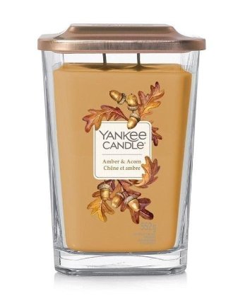 YANKEE CANDLE Amber & Acorn svíčka 553g / 2knoty