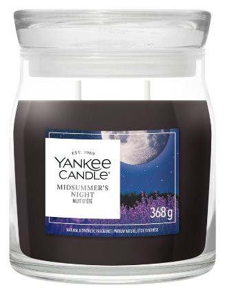 YANKEE CANDLE Midsummer’s Night svíčka 368g / 2 knoty (Signature střední)